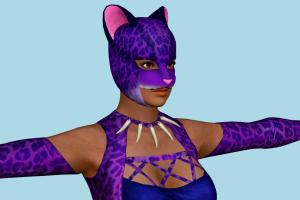 Lisa Hamilton Halloween DOA, Dead or Alive, female, girl, woman, people, human, character